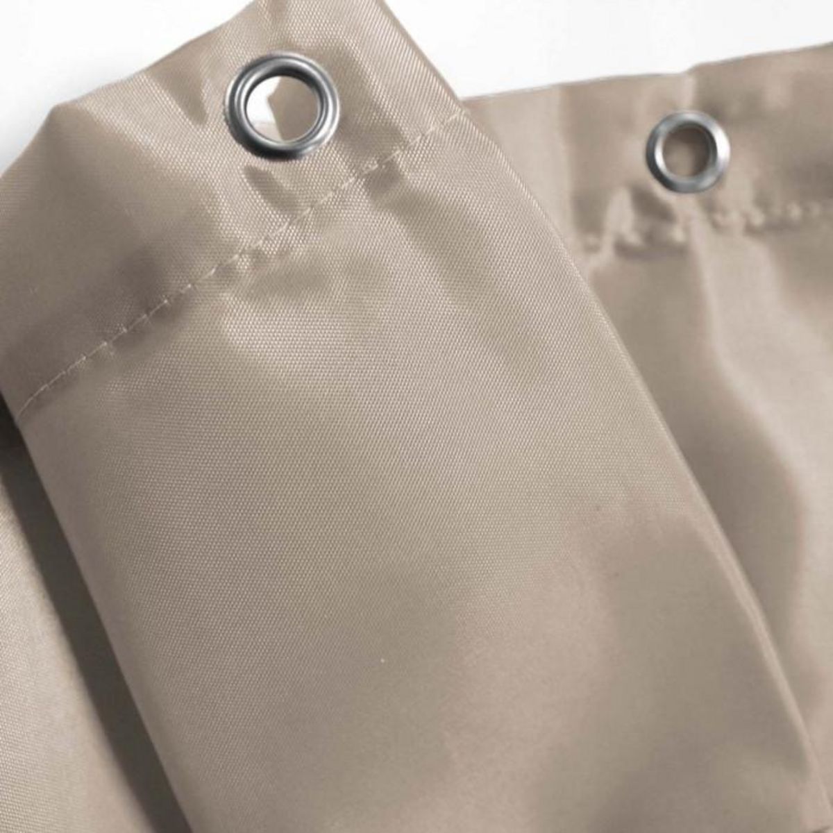 Paris Prix Rideau de Douche Uni  Essencia  180x200cm Taupe