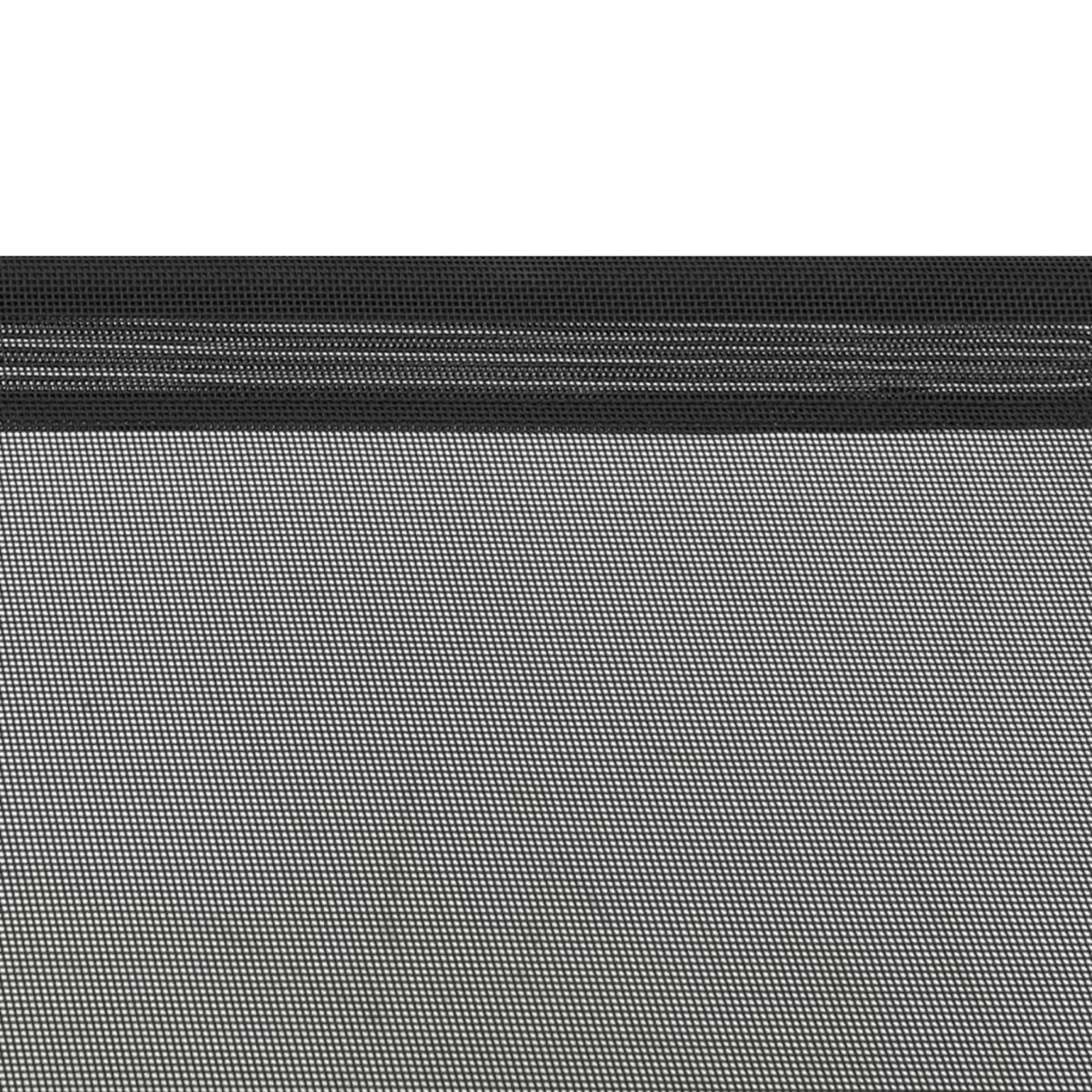 VIDAXL Lit sureleve pour chien Noir S Textilene