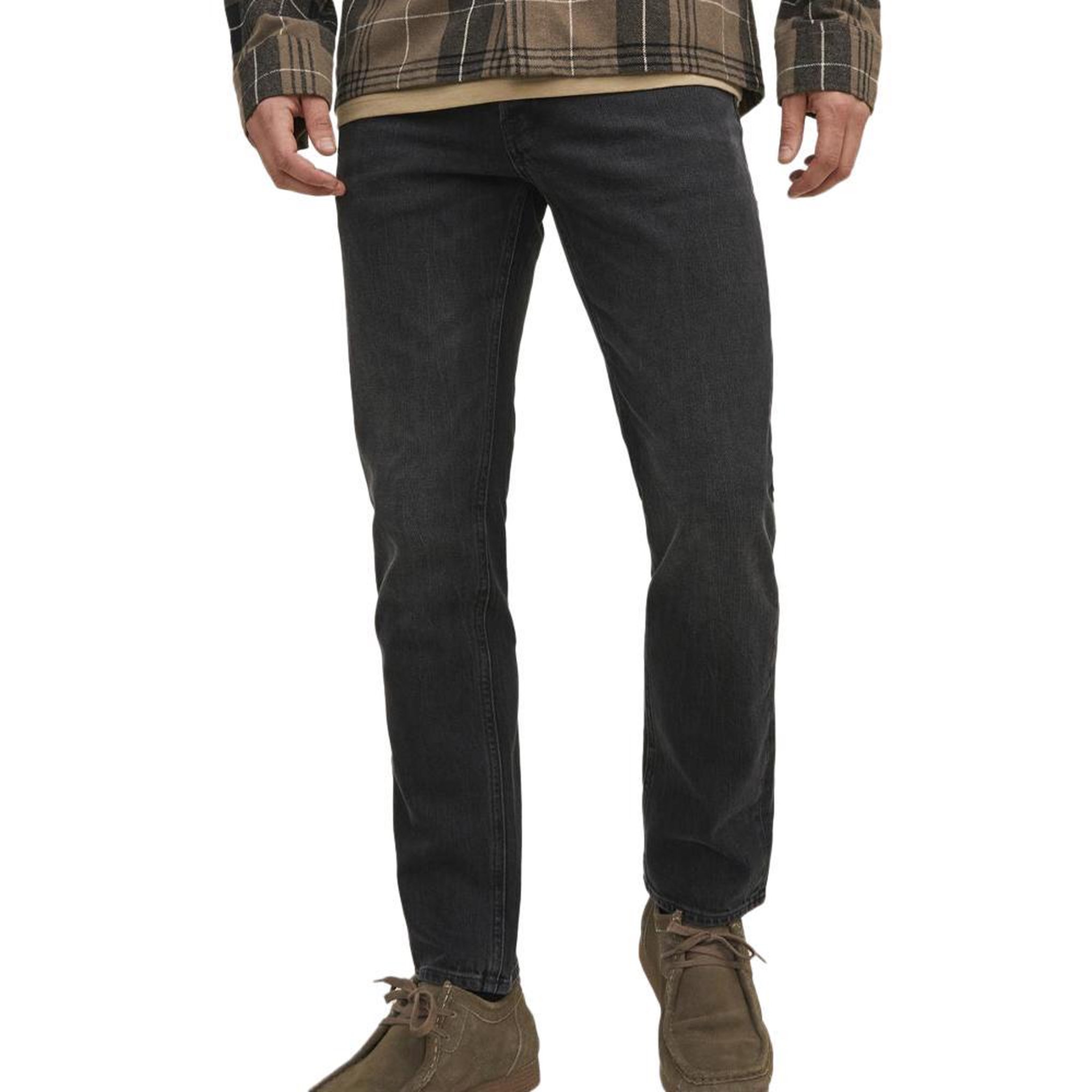 Voir la diapositive 2 : Jack & Jones Jean noir homme jack & jones mike