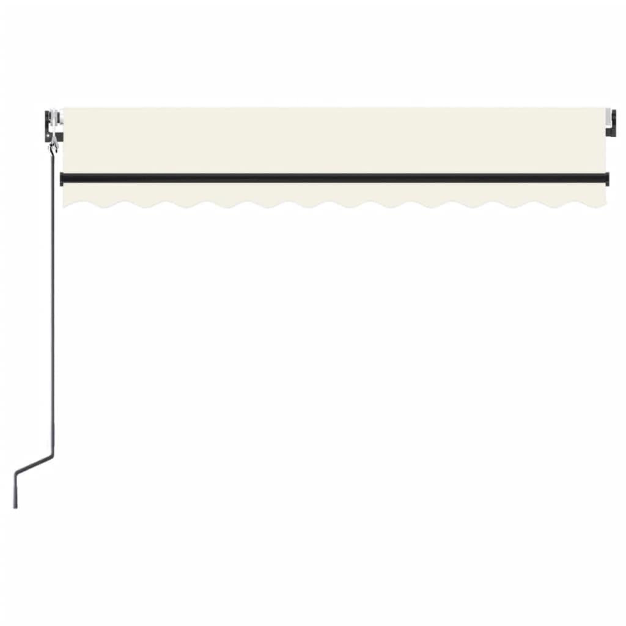 Voir la diapositive 4 : VIDAXL Auvent automatique avec capteur de vent et LED 350x250 cm Creme