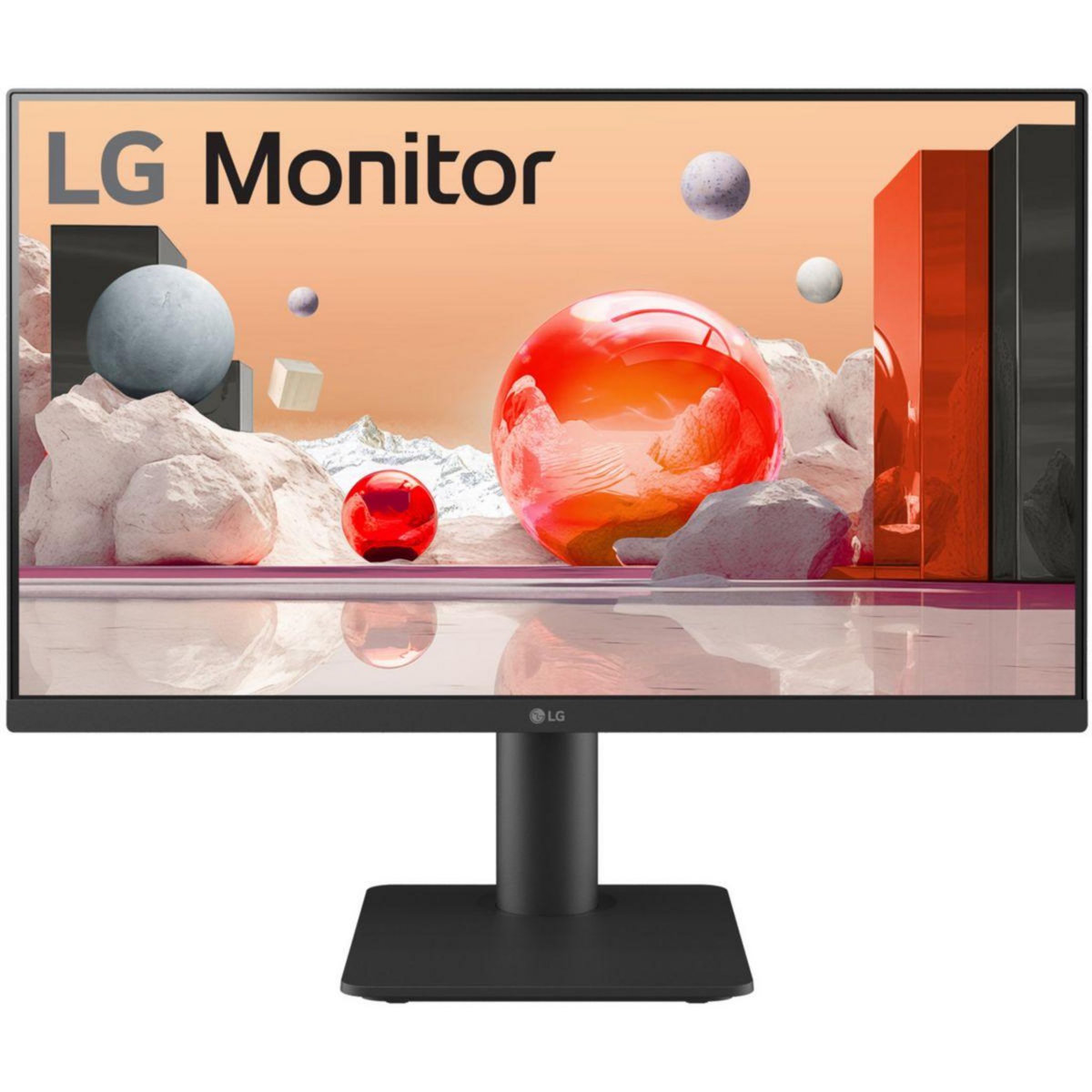LG Ecran PC 24MS550-B Plat 24'' IPS