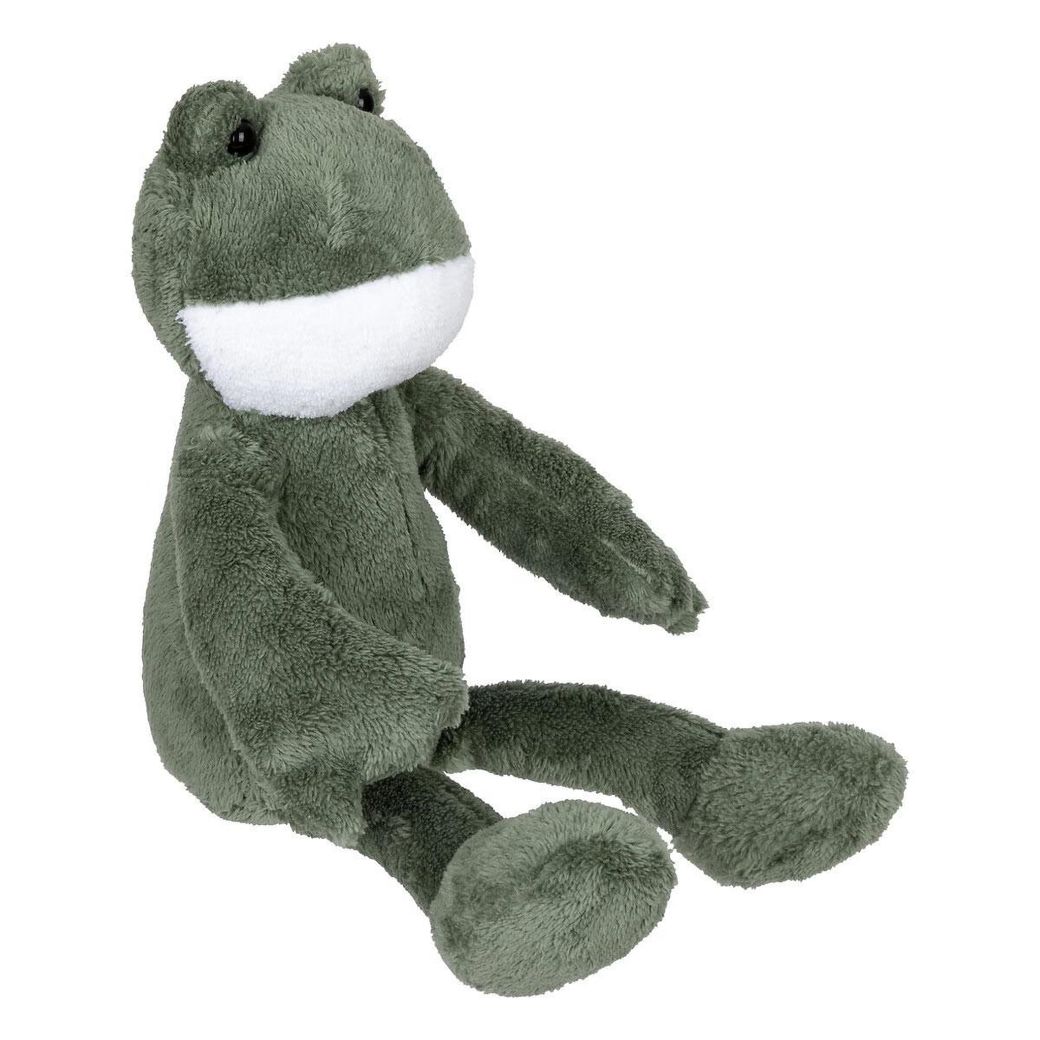 Voir la diapositive 2 : Atmosphera Kids Peluche enfant  grenouille  35cm vert