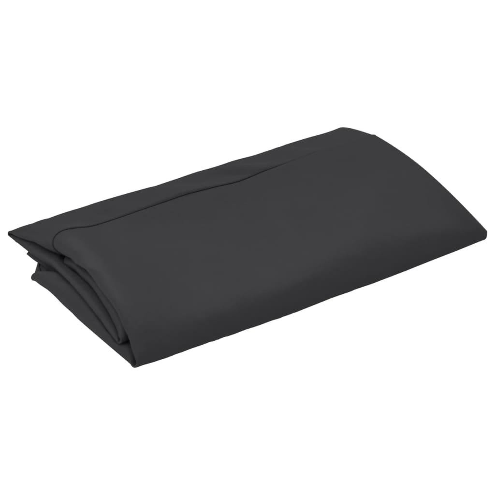 Voir la diapositive 3 : VIDAXL Tissu de remplacement pour parasol deporte Noir 350 cm