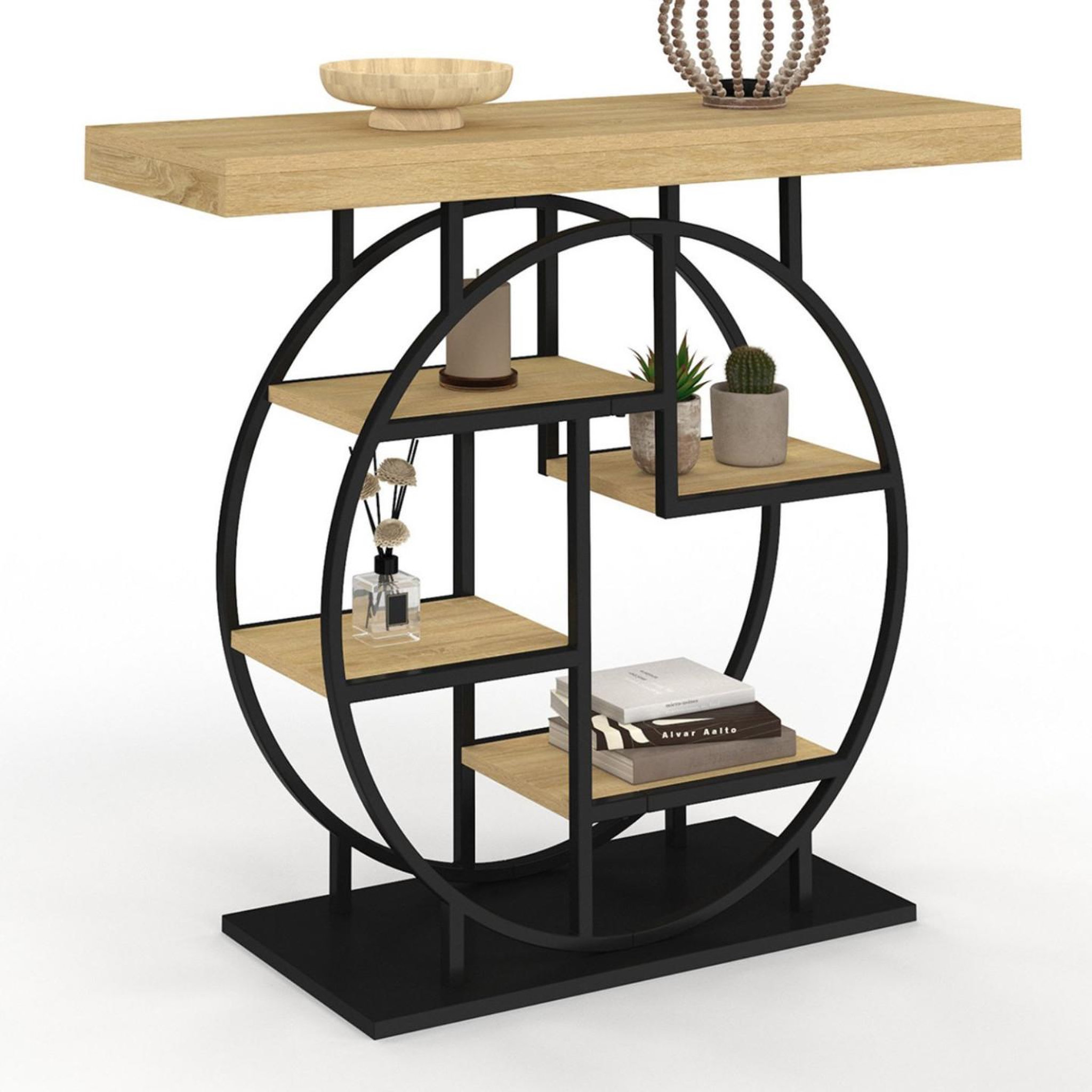 ID MARKET Console étagère ola design industriel