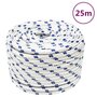 Voir la diapositive 1 : VIDAXL Corde de bateau Blanc 14 mm 25 m Polypropylene