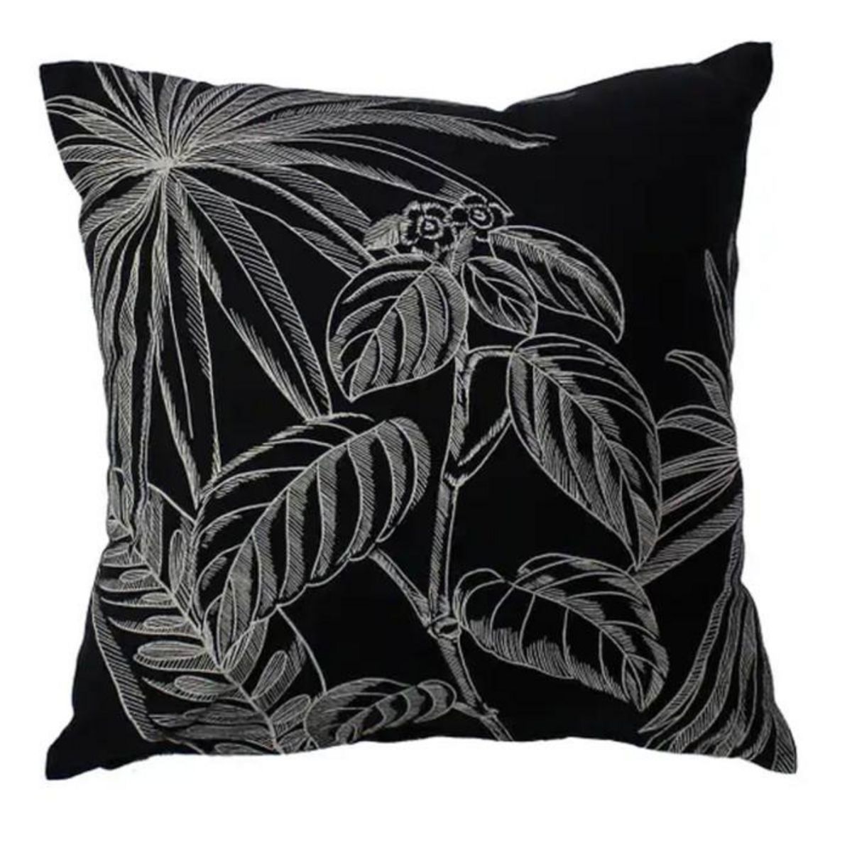 Paris Prix Coussin Déco Imprimé  Mambo  40x40cm Noir