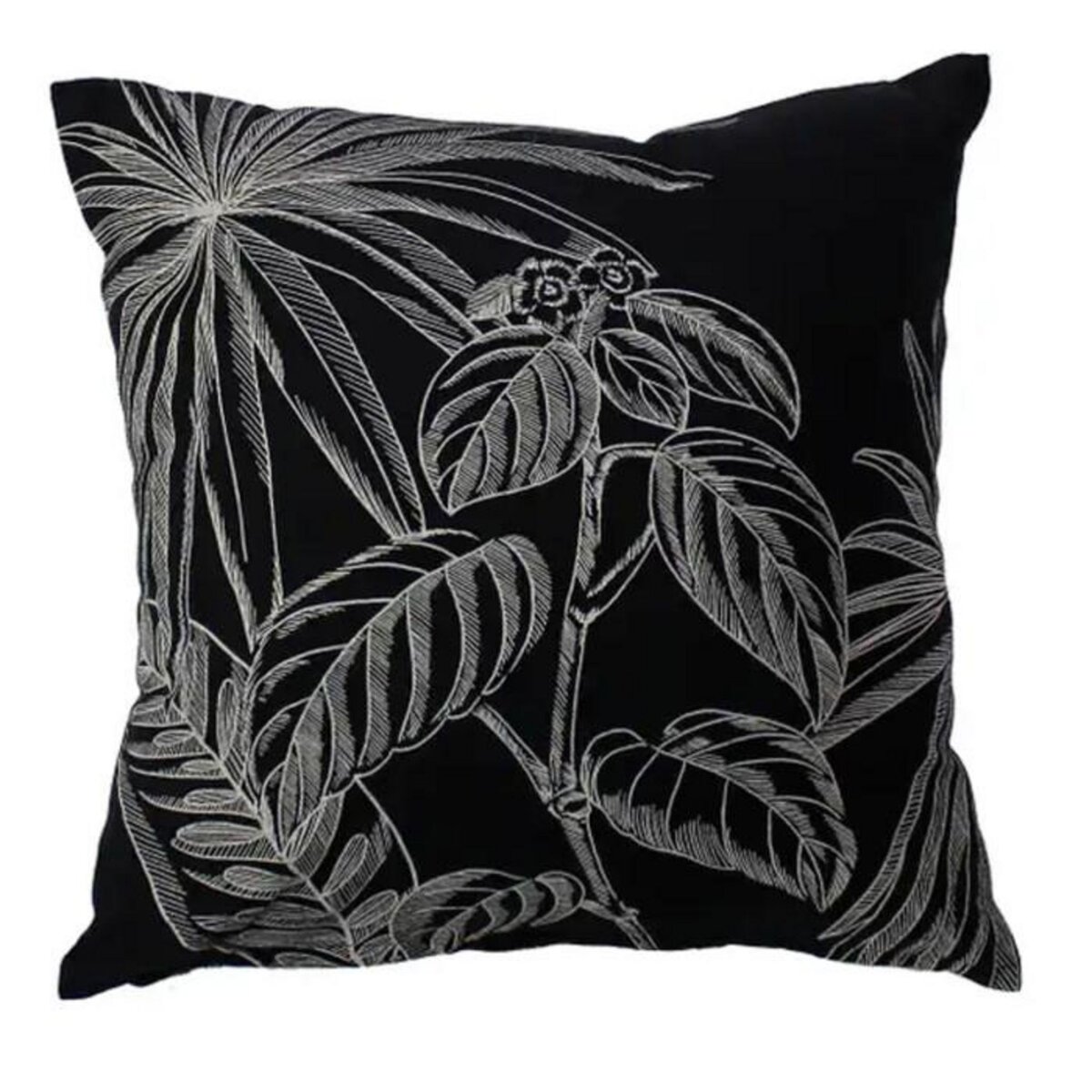 Paris Prix Coussin Déco Imprimé  Mambo  40x40cm Noir