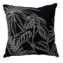 Voir la diapositive 2 : Paris Prix Coussin Déco Imprimé  Mambo  40x40cm Noir