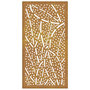 Voir la diapositive 5 : VIDAXL Decoration murale jardin 105x55 cm acier corten design feuille