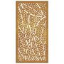 Voir la diapositive 5 : VIDAXL Decoration murale jardin 105x55 cm acier corten design feuille