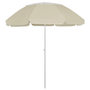 Voir la diapositive 1 : VIDAXL Parasol de plage jaune sable 300 cm