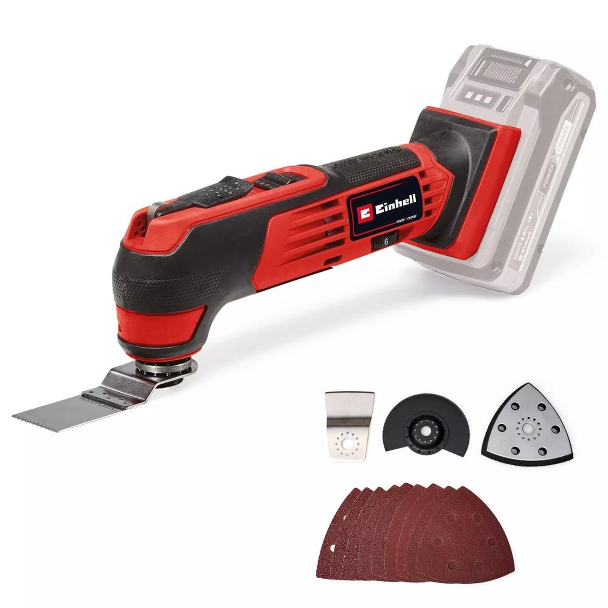 Einhell Outil multifonction sans fil  TE-MG 18/1 Li - Solo