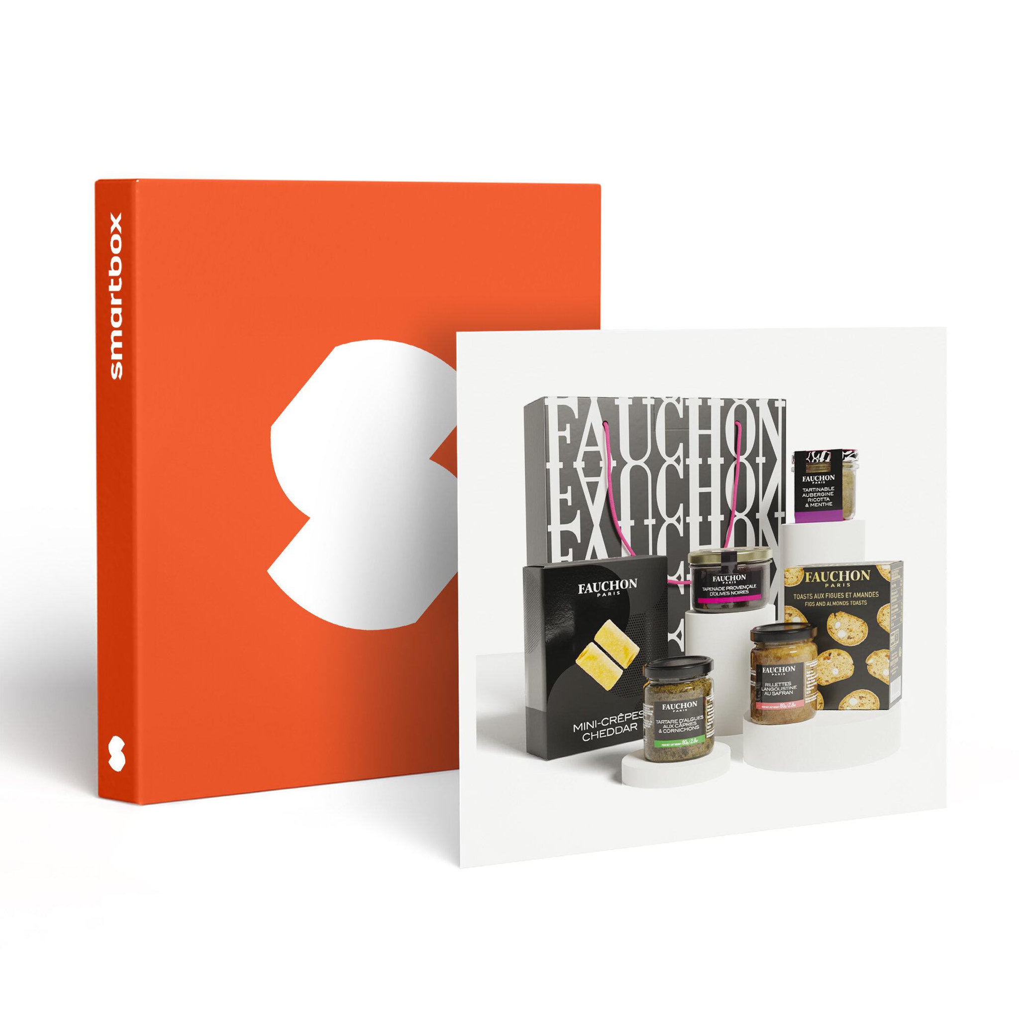 Voir la diapositive 1 : Smartbox Coffret Farandole salée Fauchon : assortiment de délices gourmands livré à domicile - Coffret Cadeau Gastronomie