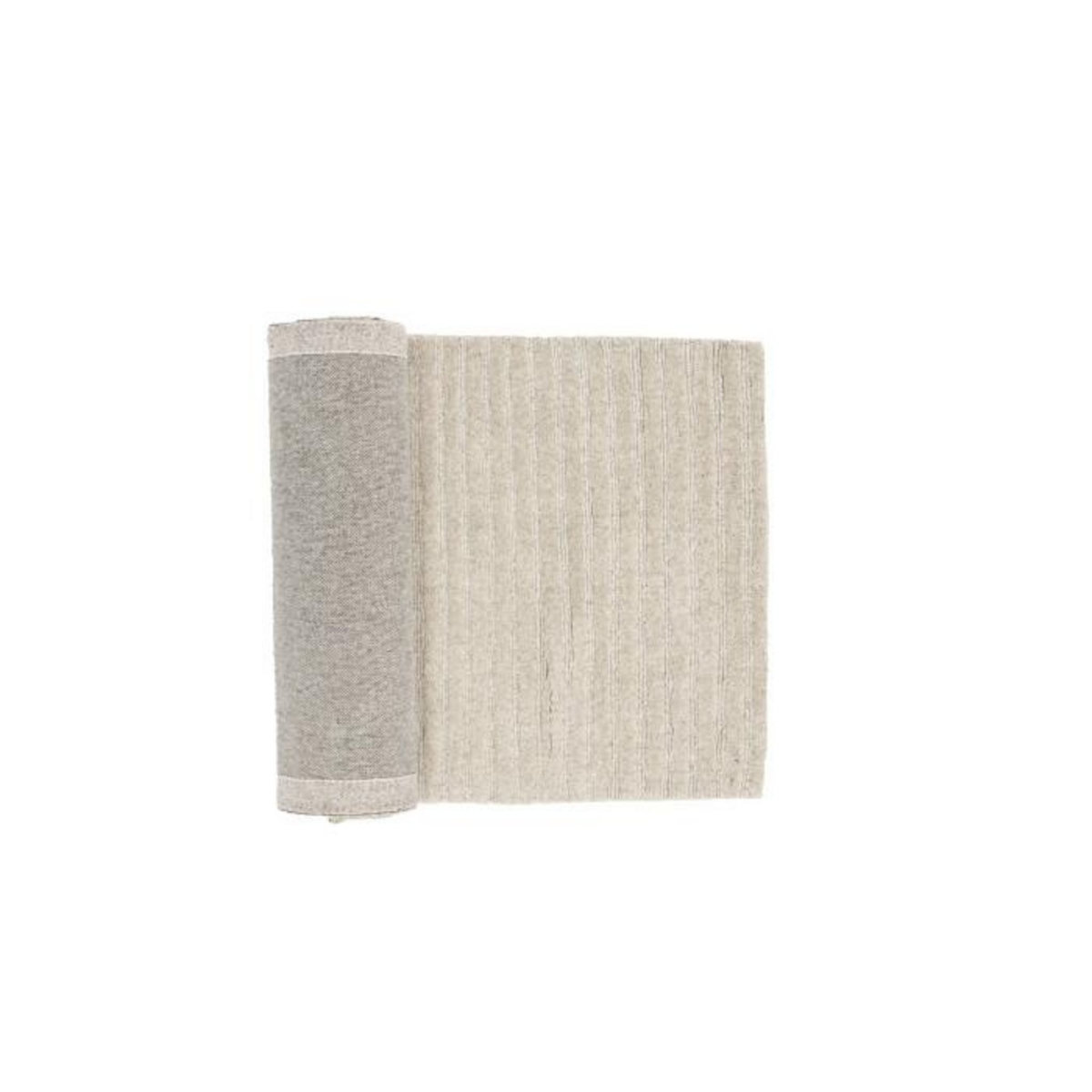 Paris Prix Tapis Design  Milton  70x200cm Gris Clair