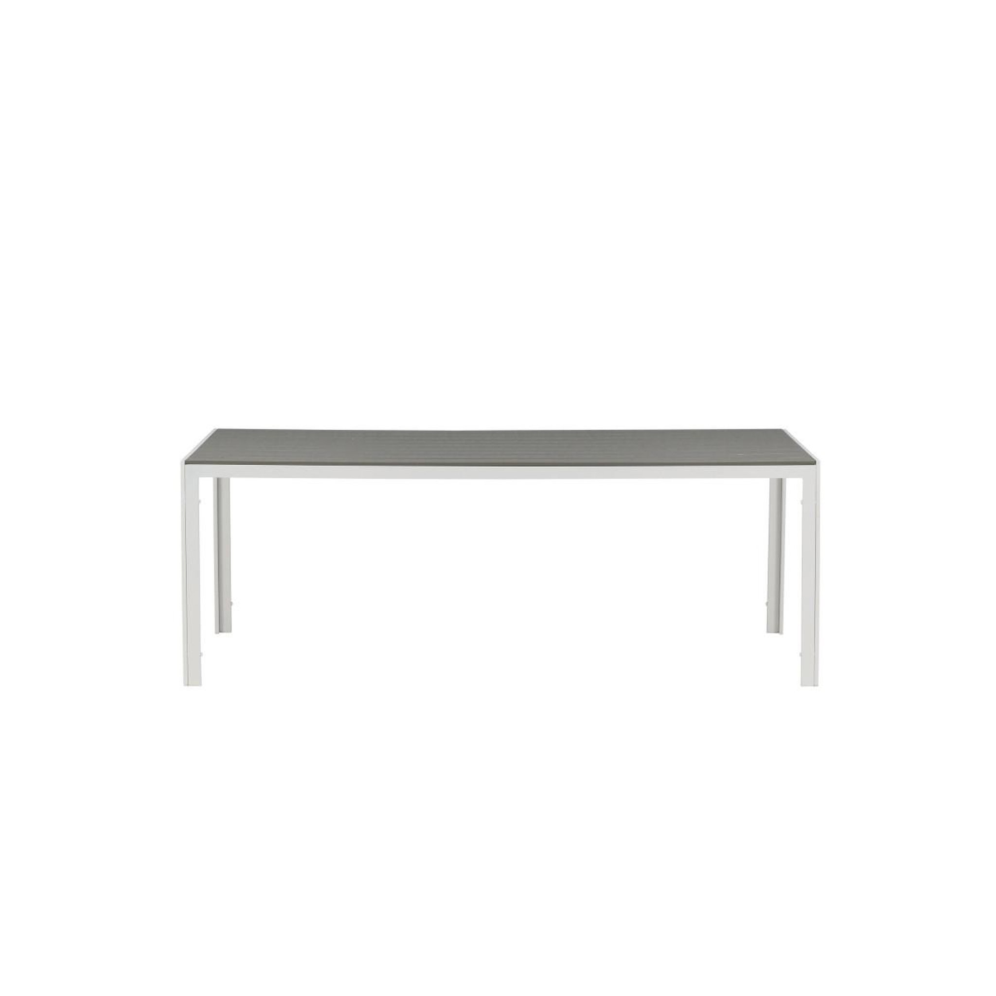 Voir la diapositive 4 : Paris Prix Table de jardin  break  205cm gris