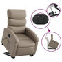 Voir la diapositive 5 : VIDAXL Fauteuil inclinable de massage Cappuccino Similicuir
