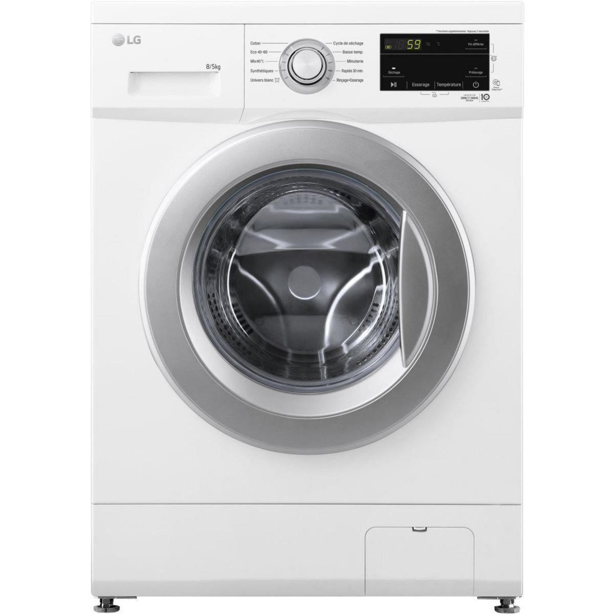 LG Lave linge séchant hublot F854M21WR