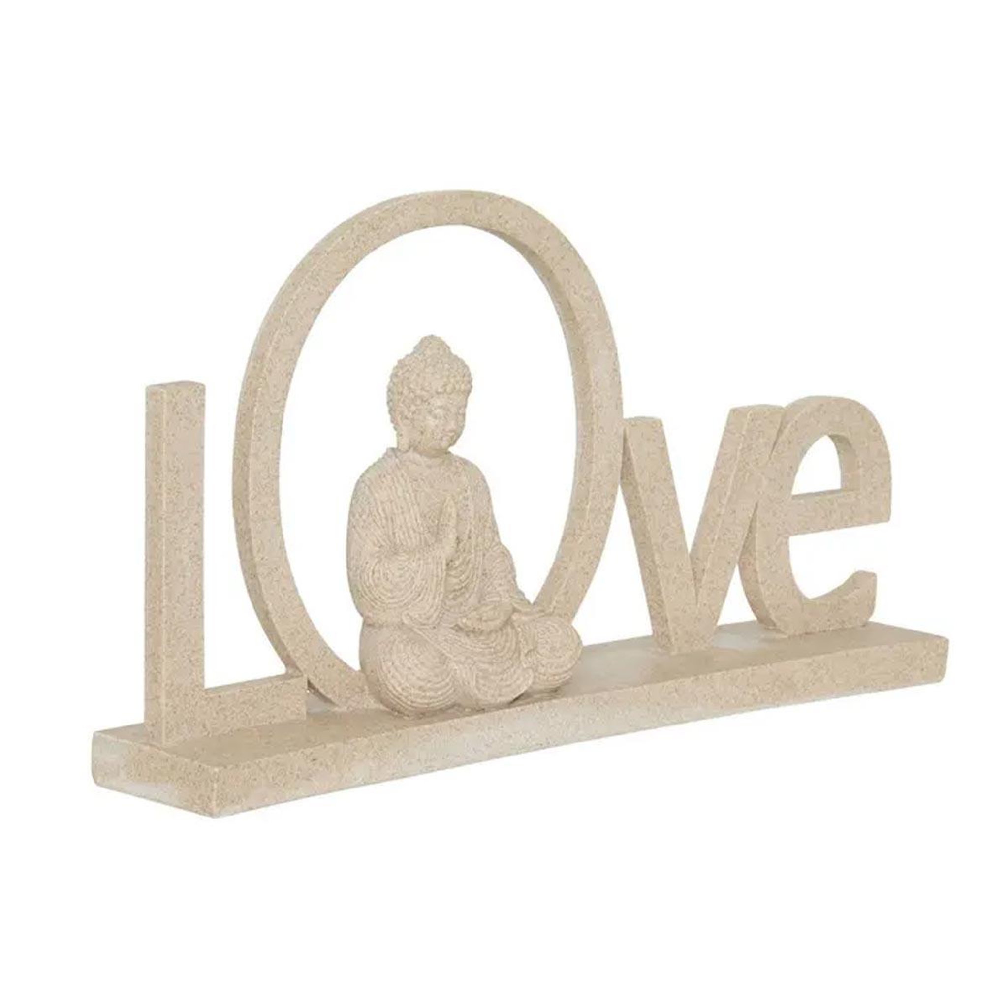ATMOSPHERA Mot à poser love & bouddha  salma  36cm beige