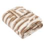 Voir la diapositive 1 : ATMOSPHERA Plaid Imitation Fourrure  Bicolore  130x180cm Naturel