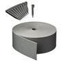 Voir la diapositive 2 : NATURE Nature Ensemble de bordure de jardin avec pointes gris