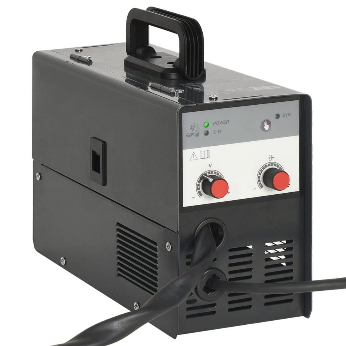 VIDAXL Machine a souder a flux sans gaz MIG 120A