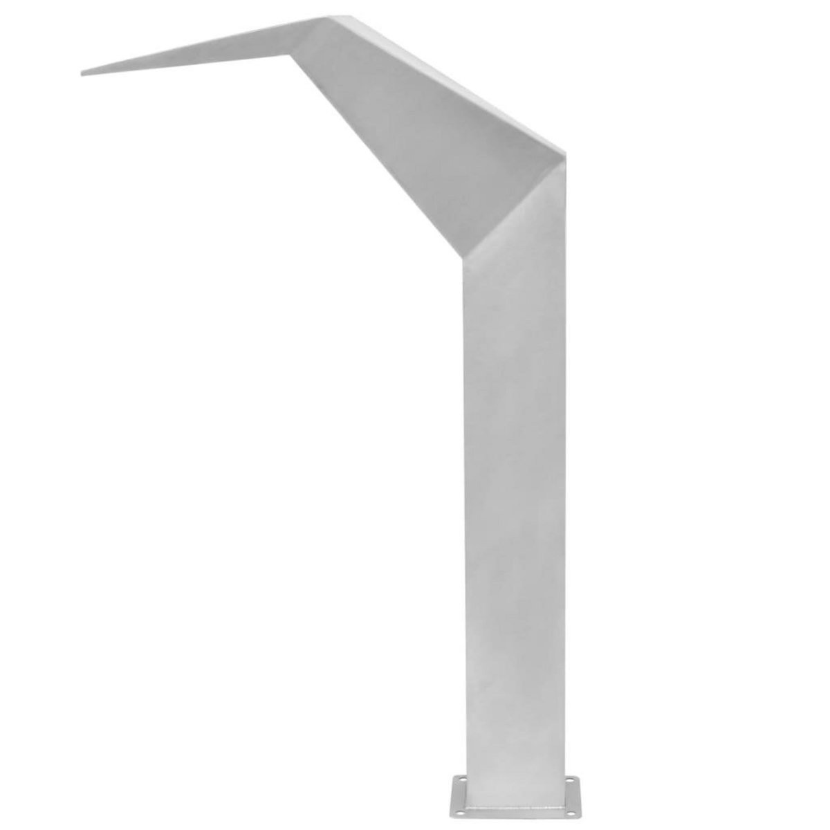 VIDAXL Fontaine d'etang Acier inoxydable 50 x 30 x 90 cm Argente