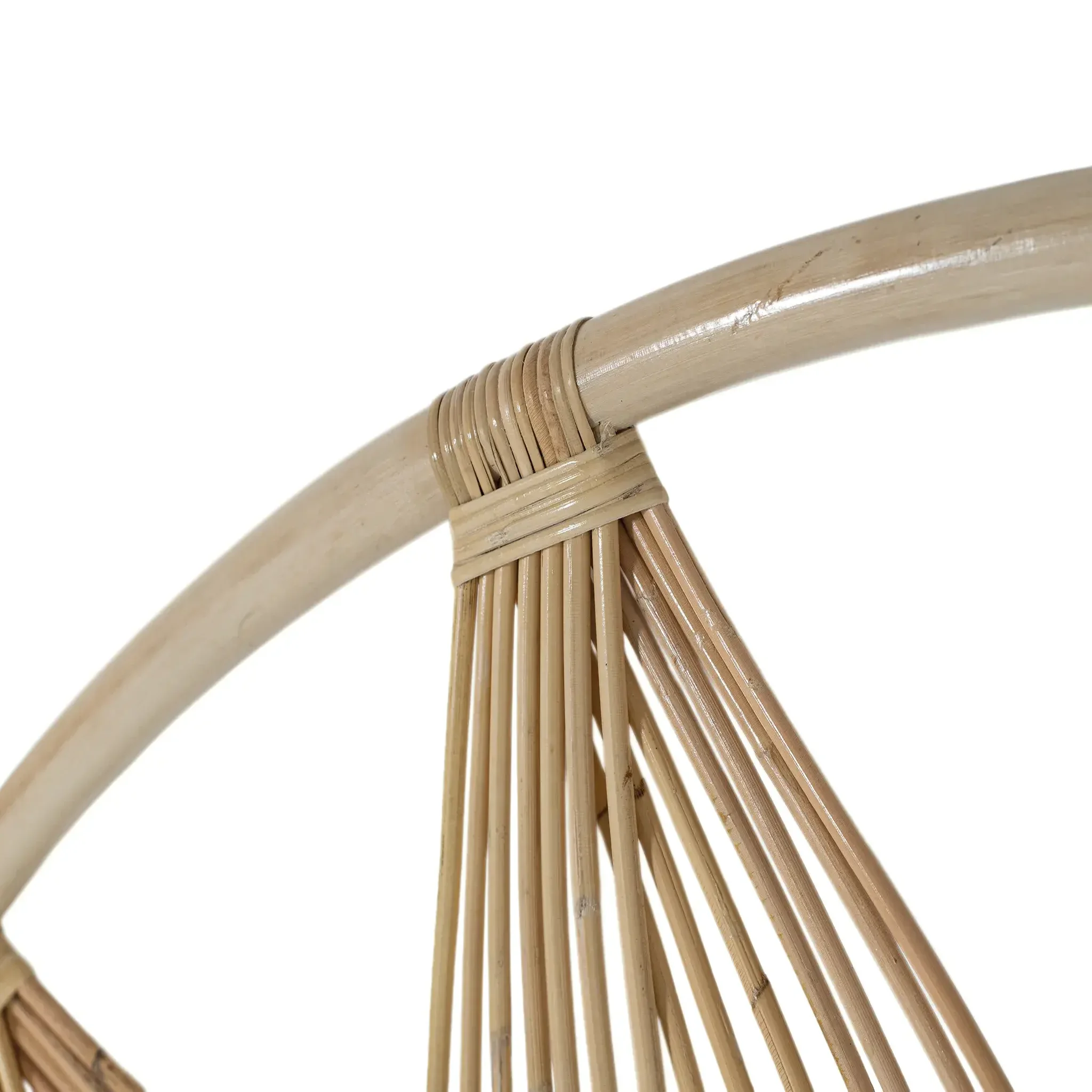 Voir la diapositive 3 : GINER Y COLOMER SL Tête de lit en rotin naturel 165 cm style bohème