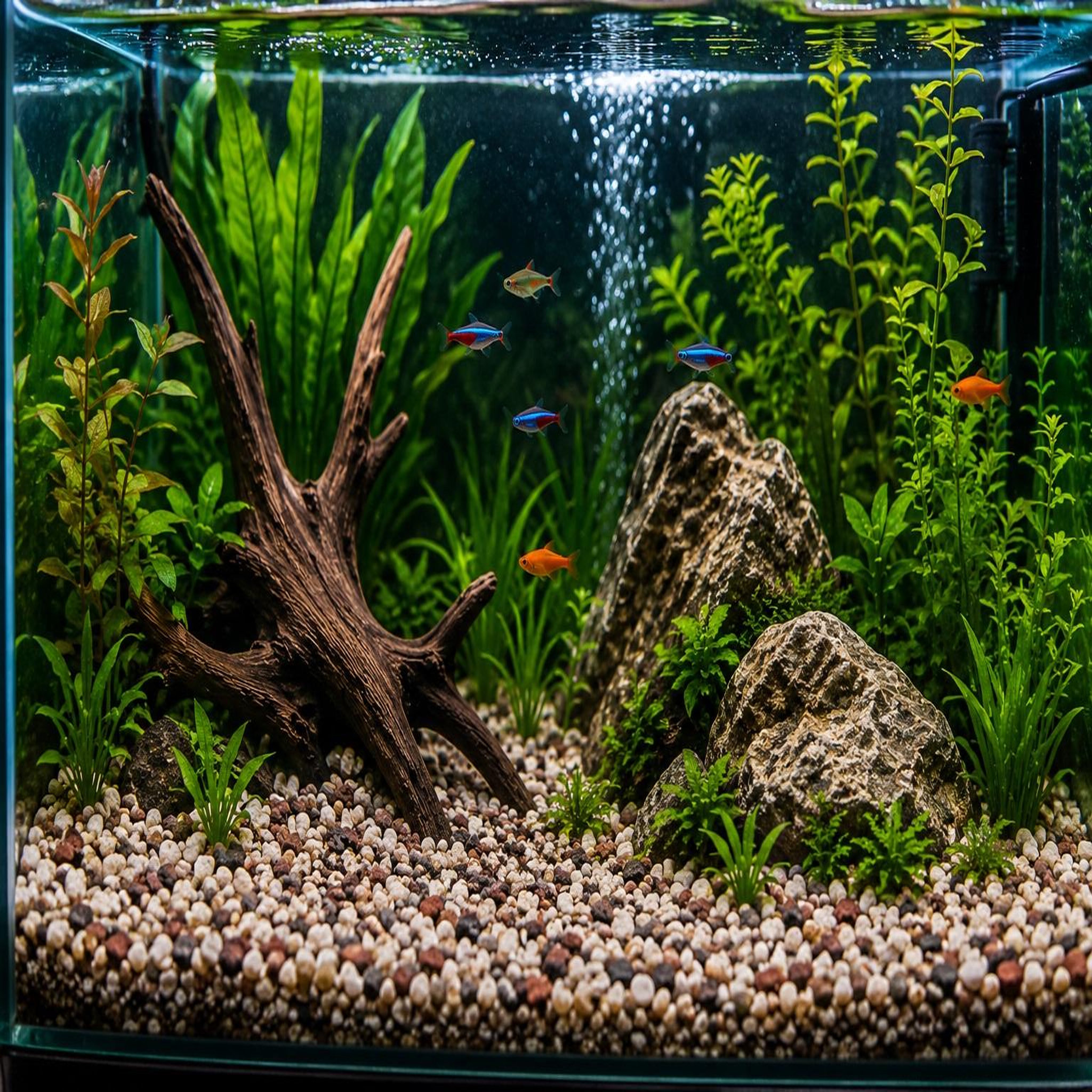 Voir la diapositive 2 : Eden Gravier décoratif multicolore pour aquarium 8 kg