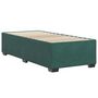 Voir la diapositive 3 : VIDAXL Cadre de lit sans matelas vert fonce 90x200 cm velours