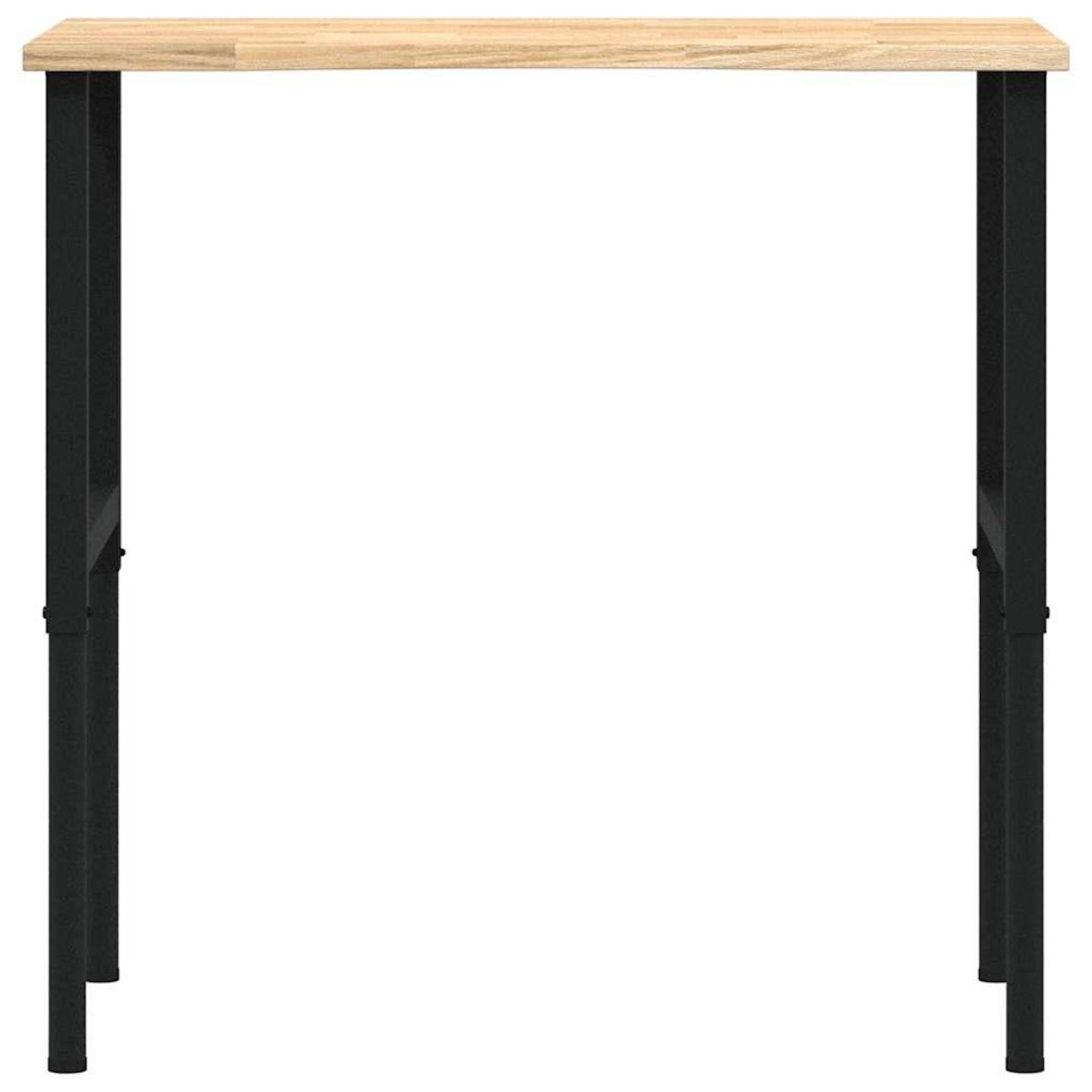 VIDAXL Etabli 100x60x(71,5-98) cm bois de chene massif