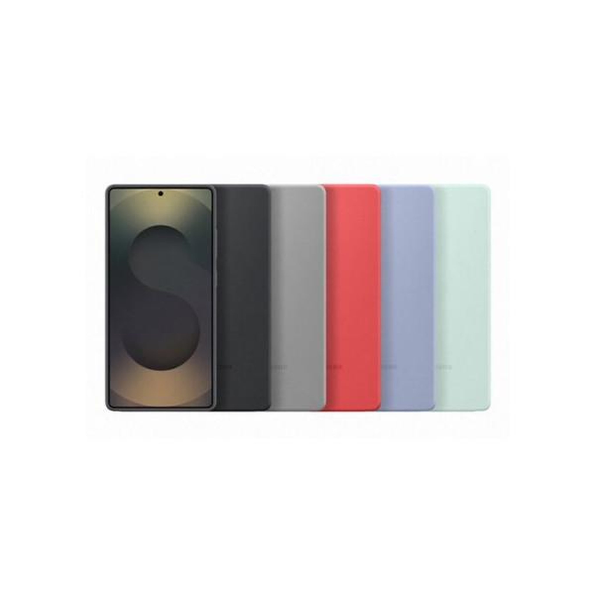 Voir la diapositive 6 : Samsung Coque en silicone pour Samsung Galaxy S25 Ultra Noir