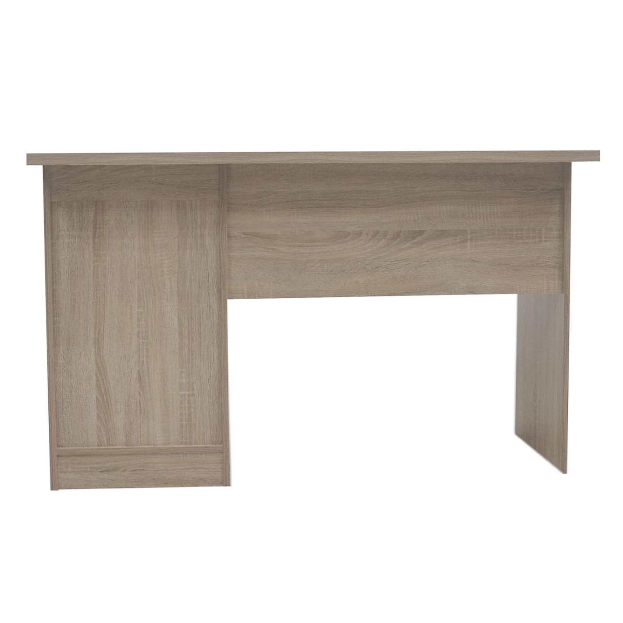 Voir la diapositive 4 : JLC KREATION Bureau moderne 1 porte-3 tiroirs couleur bois otara