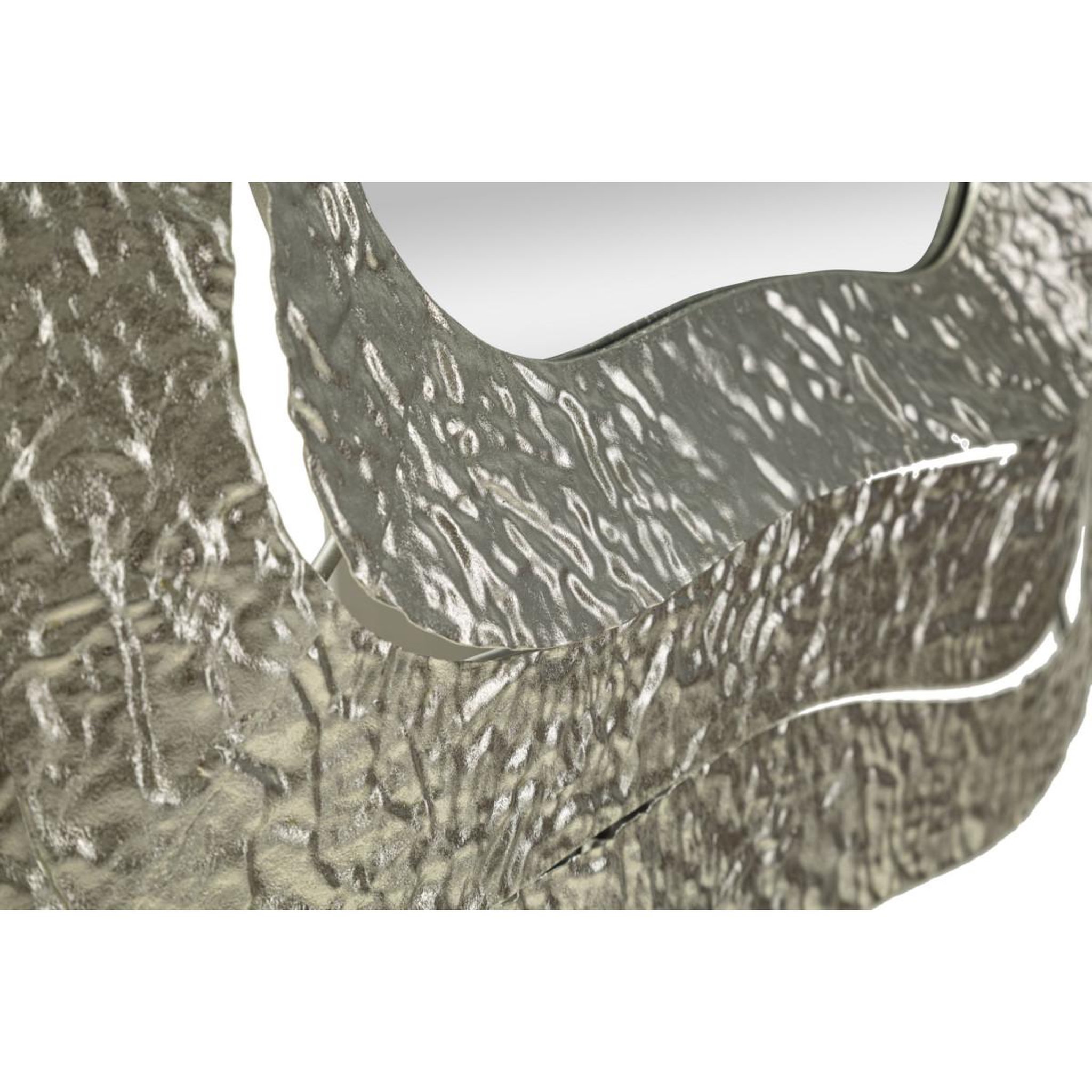 Voir la diapositive 5 : Paris Prix Miroir mural design  aury  79cm argent