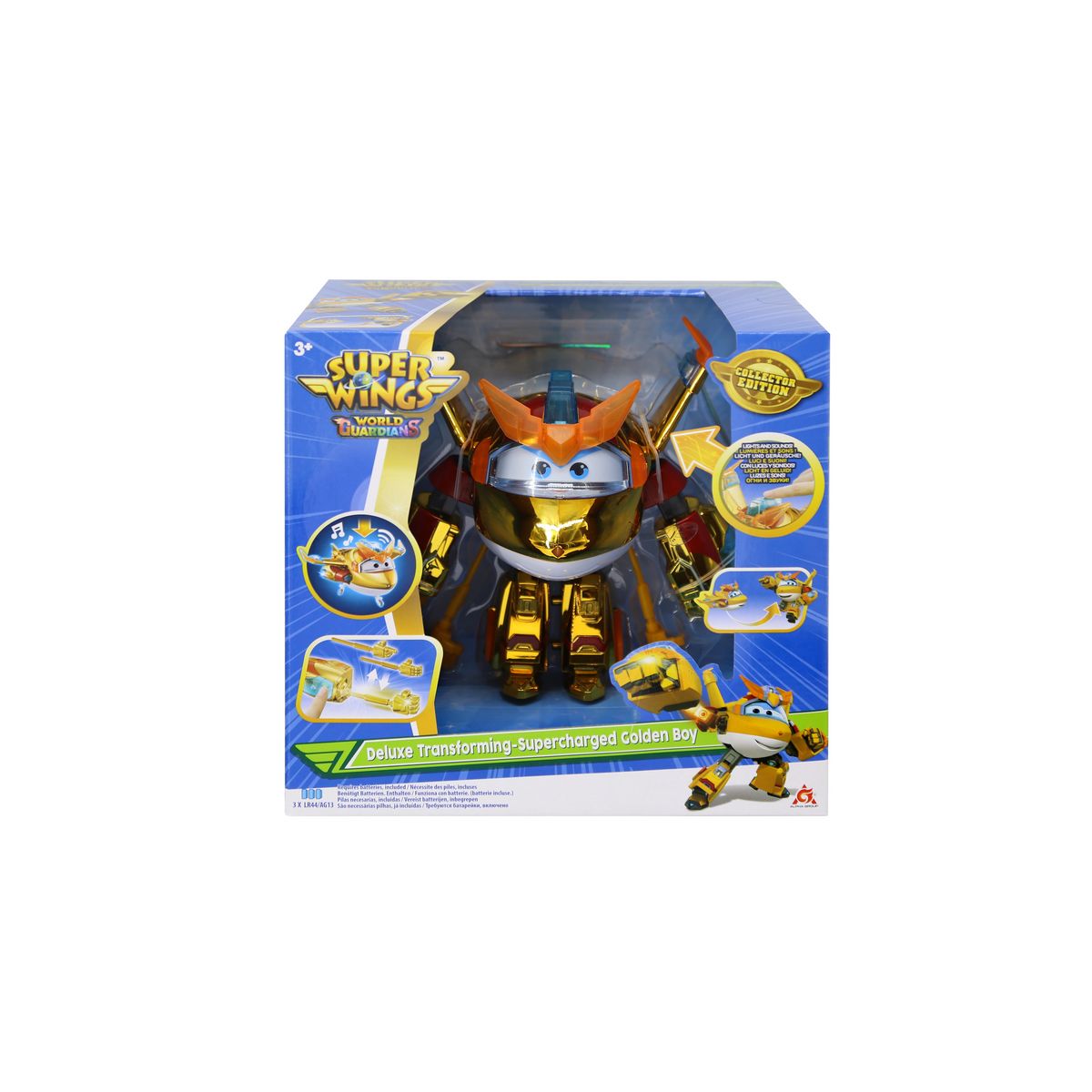 Auldey Coffret Golden boy Deluxe Super wings