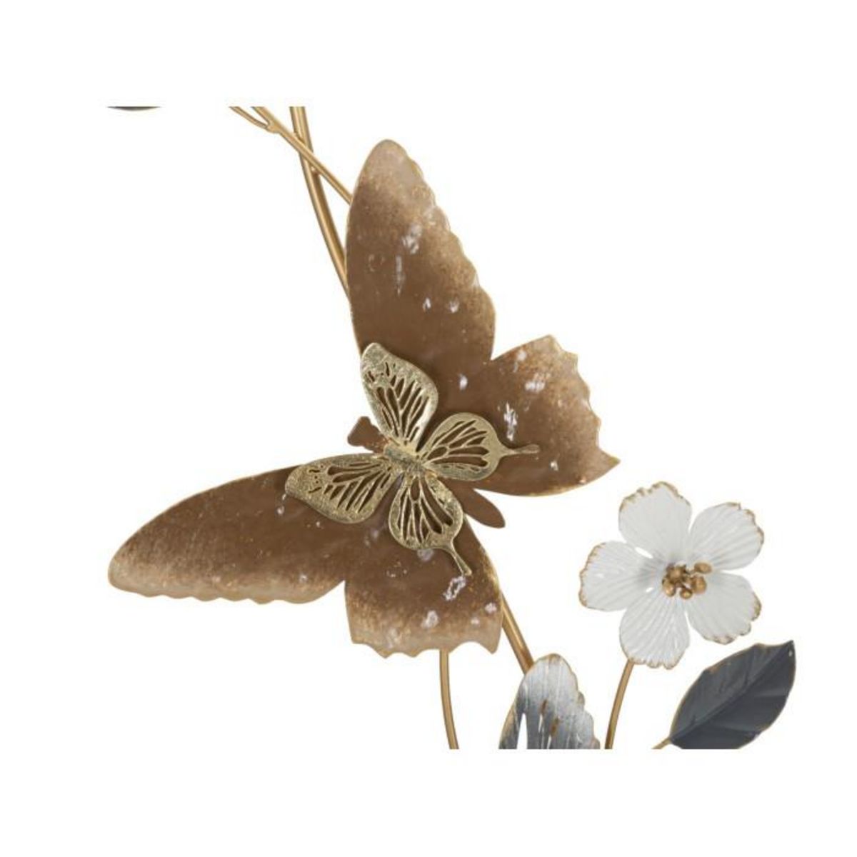 Paris Prix Décoration Murale en Métal  Delis  87cm Multicolore