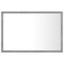 Voir la diapositive 3 : VIDAXL Miroir a LED de salle de bain Gris beton 60x8,5x37 cm Acrylique