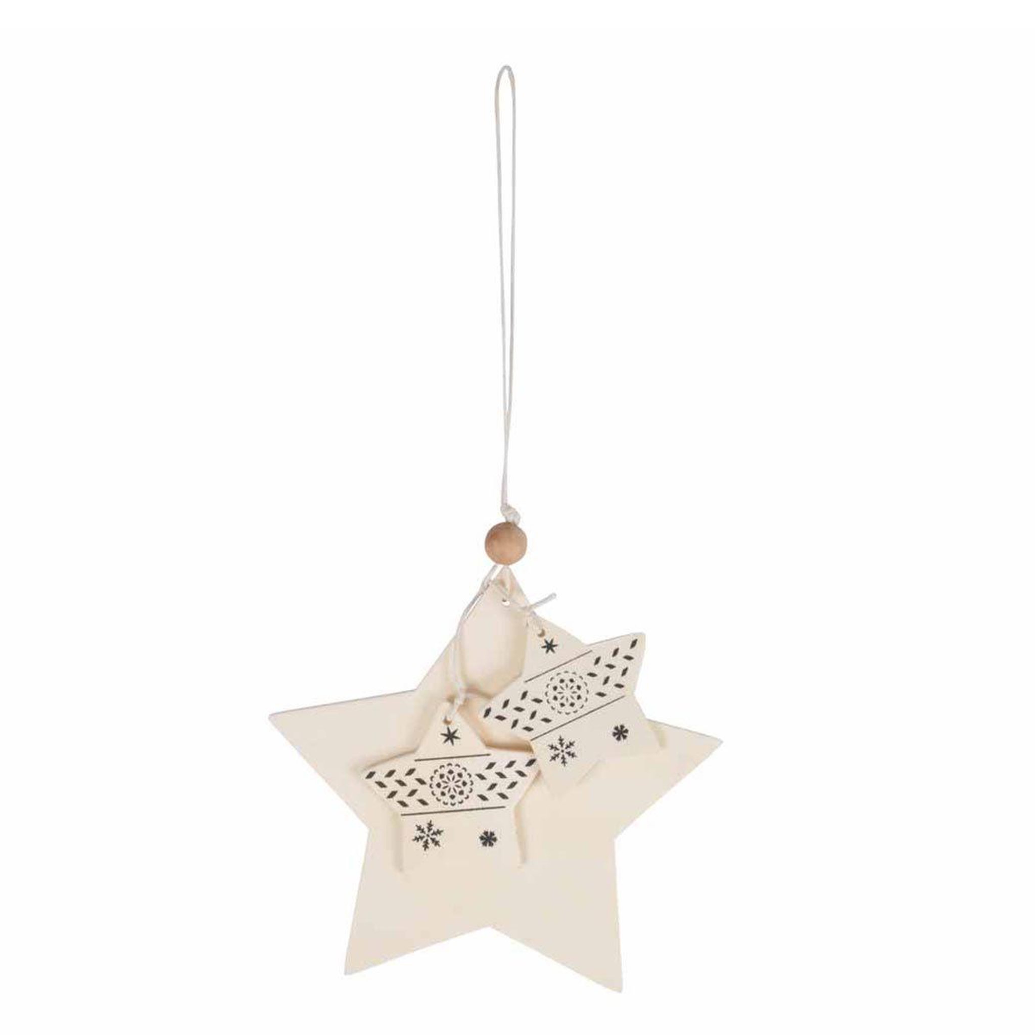 ARTDESIGN Décoration de noël  nordic étoile  naturel