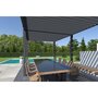 Voir la diapositive 3 : Pergola Bioclimatique autoportée- 3x6 m - Aluminum Anthracite - VS OmBREA®