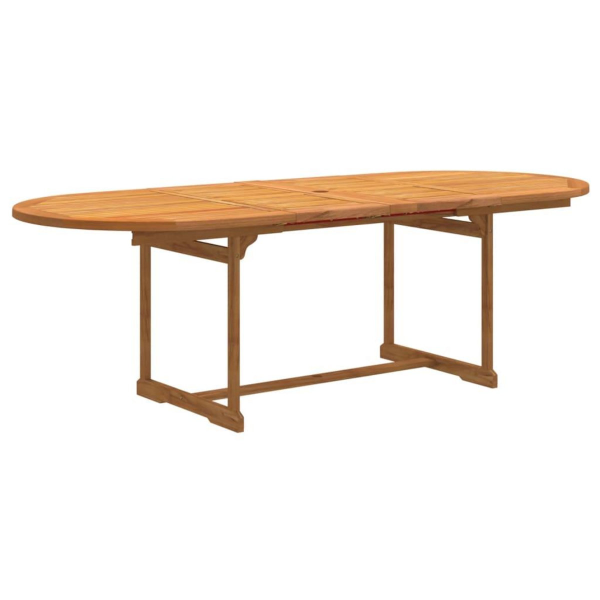 VIDAXL Ensemble a Manger de jardin 7pcs bois d'acacia solide textilene