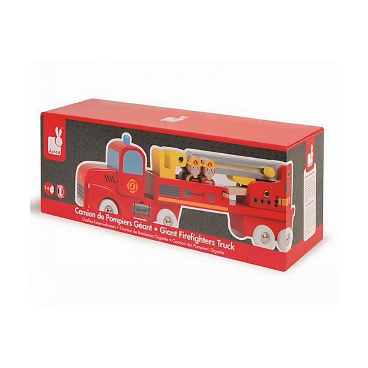 Juratoys-Janod Camion de pompier geant story