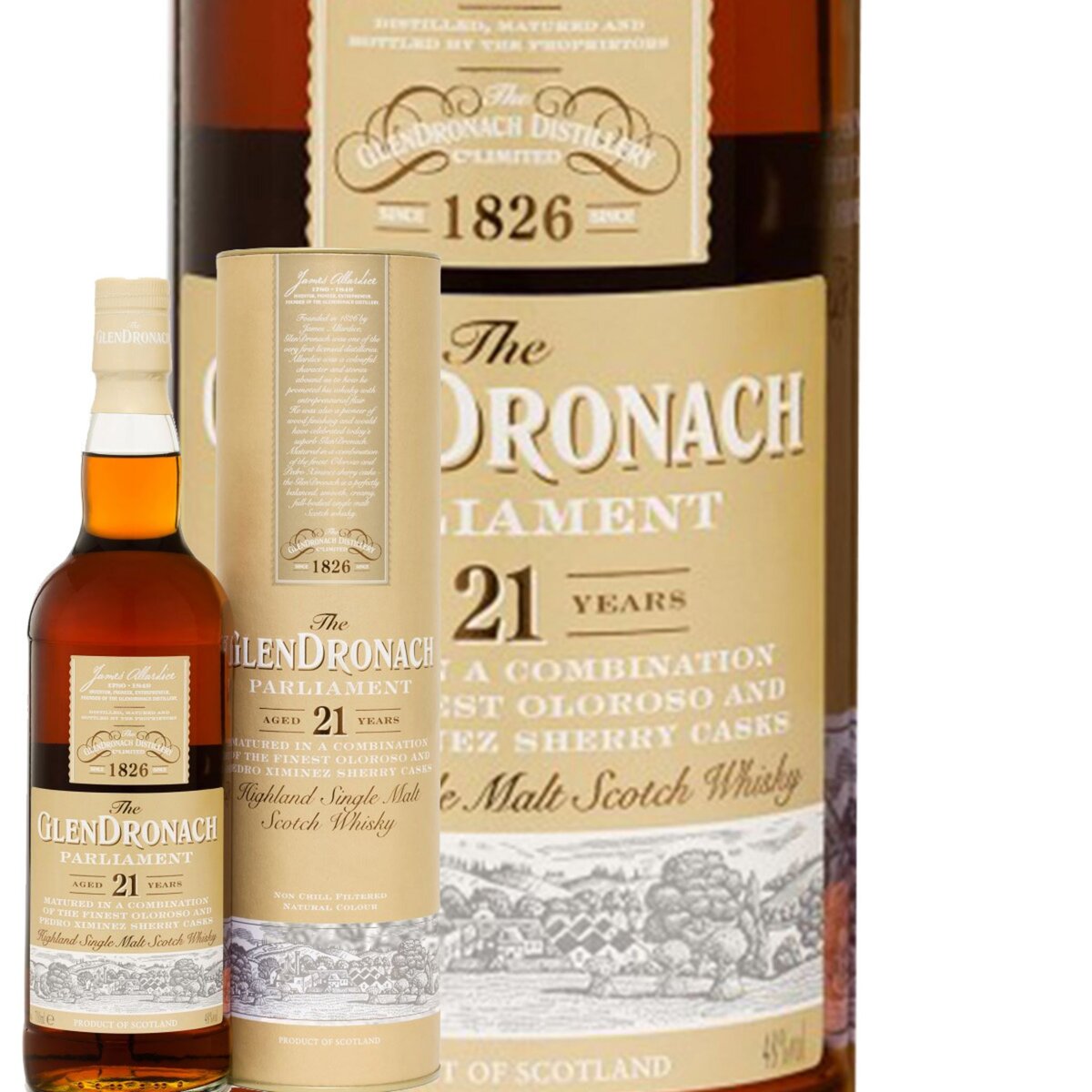 Glendronach Whisky Glendronach - 21 ans - 70cl - étui