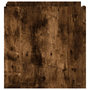 Voir la diapositive 5 : VIDAXL Table de chevet chene fume 45x50x50 cm bois d'ingenierie