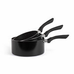 LIVOO Série de 3 casseroles aluminium 16/18/20cm - MEN125N