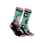 CAPSLAB Paire de tennis dépareillées Dragon Ball Bulma. Coloris disponibles : Vert