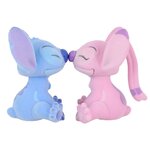 DISNEY Figurines floquées Disney Bisous Stitch et Angel Grand Jester