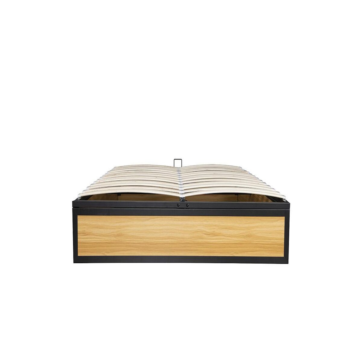 CONCEPT USINE Lit coffre industriel 140 x 190 cm JERSEY