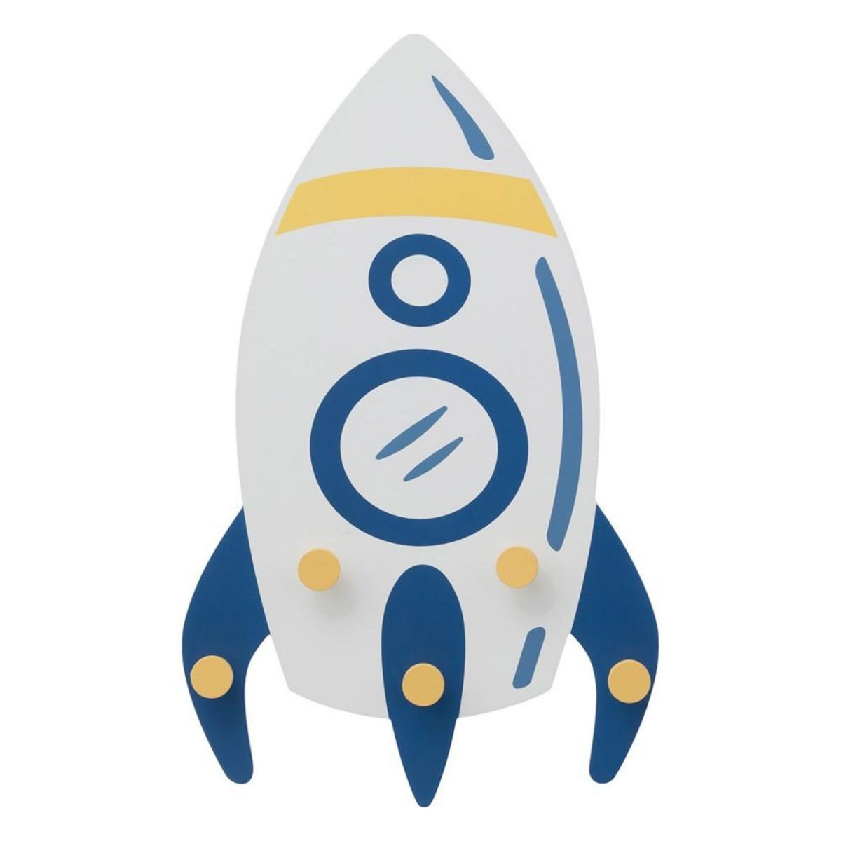 ATMOSPHERA Patère 3 crochets fusée