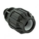 CENTRALE BRICO Raccord droit à compression plastique M 26 x 34 pour tube en polyéthylène