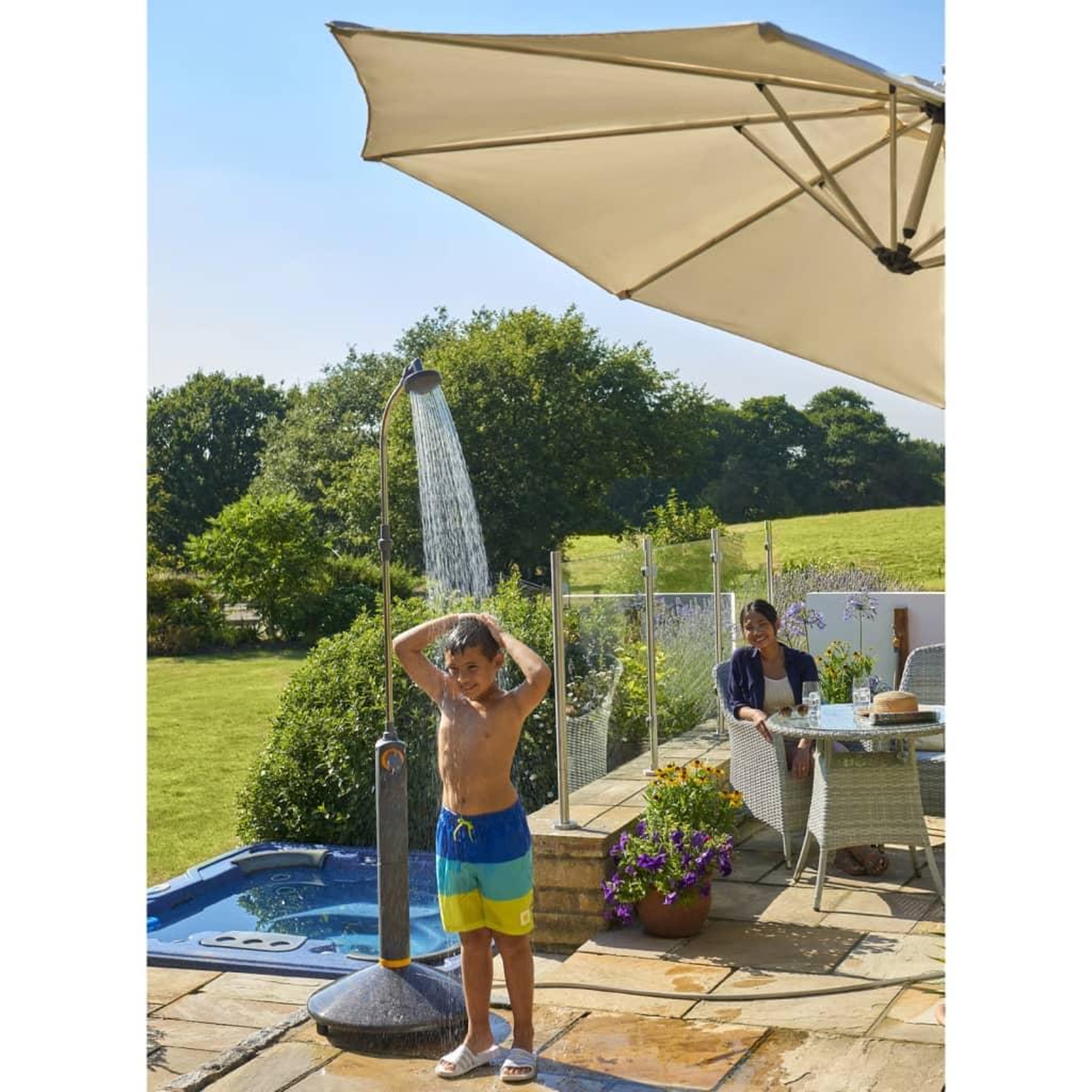 Voir la diapositive 3 : Hozelock Hozelock Douche solaire de jardin