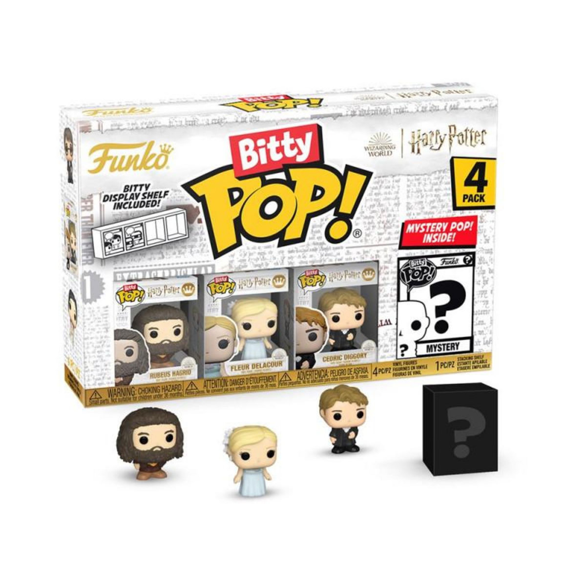 Funko Pack 4 Figurines Funko Bitty Pop Harry Potter The Globet of Fire Hagrid